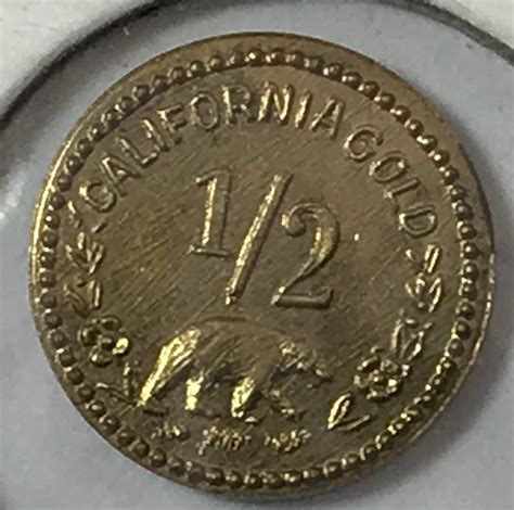 california gold 1 2 dollar.